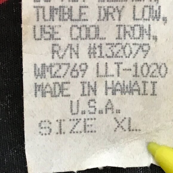 Bishop Street Hawaiian Shirt Men XL Green Floral Button Up Pocket Short Sleeve - Picture 4 of 11